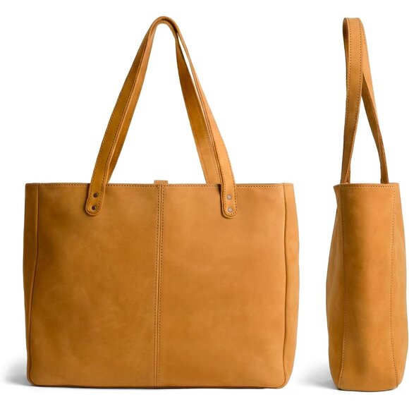Leather Formal Tote Bag for Women Large Shoulder Bags for Work Womens Business